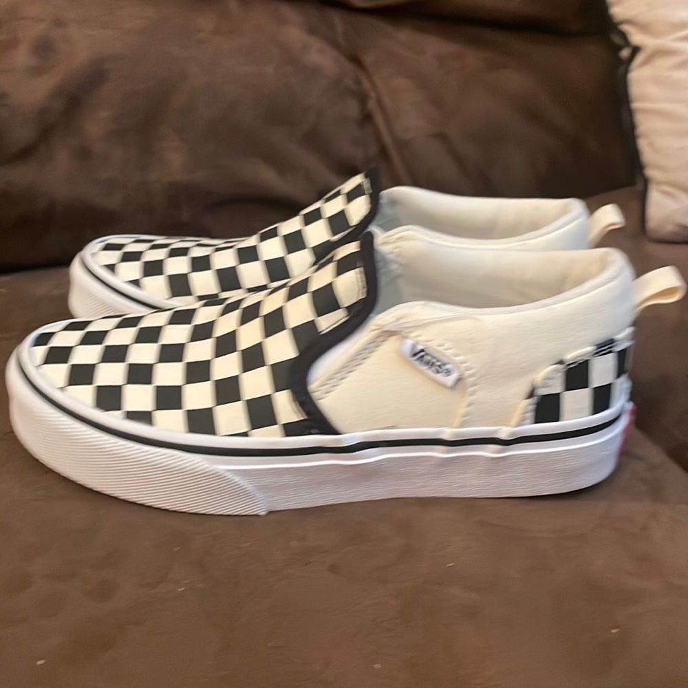 Vans Checkerboard Slip-On Sneakers